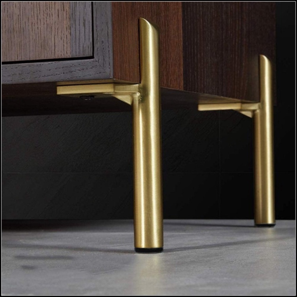 Gold furniture legs